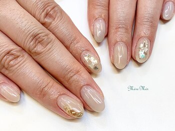 メールメール 和光市本店(MereMer)/ニュアンス冬ネイル