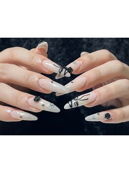 手描きアートが得意なサロン