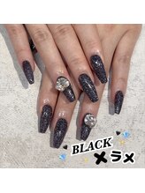 バニーアイズ 博多店(Bunny eyes)/キラキラロングnail♪長さだし