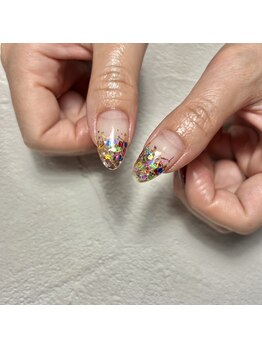 コサチ ネイル(Cosachi nail)/ラメグラデーション