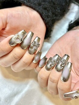 エクアネイルズ(Akuwa nails)/自爪ジェル120分アートやり放題