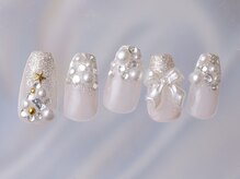 ジェミーネイル シンジュク(Jemiy nail shinjuku)/クリスマスツリーリボン¥9480