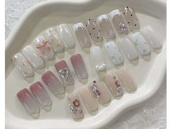 ノラ シブヤ(NORA SHIBUYA)の写真/派手なデザインが出来ない方にも◎シンプルながらトレンドも取り入れた人気のデザインで自分好みの指先へ♪