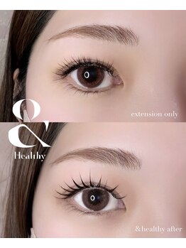 リュール(Lueur)の写真/【&Healthy(アンドヘルシー)】流行りの束感まつ毛♪エクパーマ100本￥9500！単品まつ毛パーマ￥4800も人気