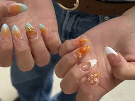 フラワーネイル
