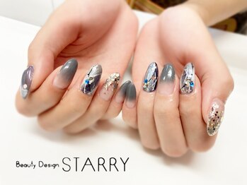スターリー(STARRY)/グレー グラデーション 和