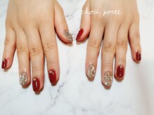 シュポルテ(chou porte)/ビジュー、ストーン埋め込み