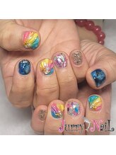 ジュリーネイル 所沢店/夏アートきっしり！