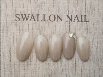 スワロンネイル(SWALLON NAIL)/１１・１２月定額ネイル