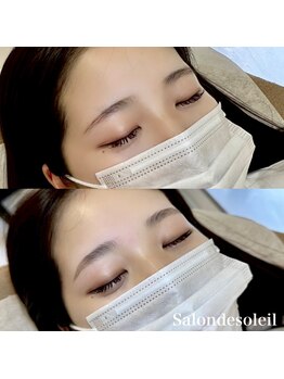 サロンドソレイユ 金山店(Salon de Soleil)/ハリウッドブロウリフト