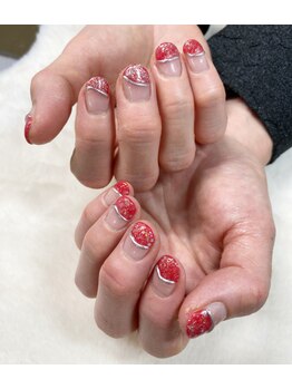 はあとねいる 宇都宮御幸ヶ原店/アートネイル、ミラーネイル