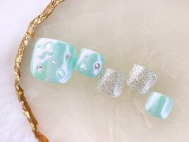 ミラーネイル￥7500