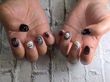 ナコ(NAKO)/ハロウィンネイル　左右違い