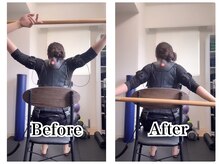 セア(SeA)の雰囲気（背中、肩甲骨の可動域改善。）