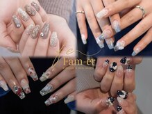 ファメル 博多店(Fam-er)の雰囲気（トレンドアートが得意◎持ち込みデザイン大好評♪パーツ種類豊富）