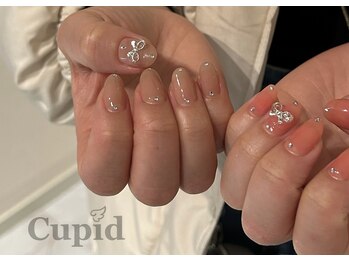 キューピット(Cupid)/ribbon nail