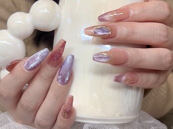 ニコ 柏店(Niko)の写真/【スカルプ150分やり放題＆持ち込みデザイン15980円】スカルプで丈夫に長さだししたい方に♪チップもあり◎
