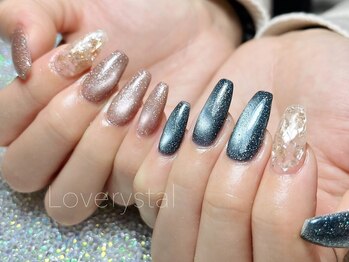 ラブリスタル(Loverystal)の写真/すらりと伸びた美しい指先に♪映える長さ出しnail！綺麗なフォルムやモチの良さに自信◎
