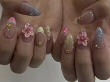 定額デザインも大人気♪毎月トレンドのネイルを取り入れます☆