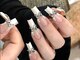 クイーンネイル 新宿(Queen nail)の写真/長さ出し一本からOK☆自爪を伸ばしたい方にオススメ☆長さ出しで華やかさUP、魅せる指先に♪