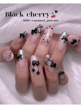 モナールアンド(MONNAL&)/ブラックチェリーネイル