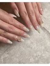 レッシュネイル サロンアンドスクール(RECH NAIL salon&school)/ホワイトラメ