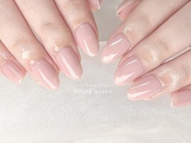 ナチュラル大人オフィスネイル