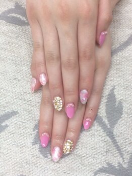 エムアイネイル(MI nail)/ジェルアートつけ放題¥8200