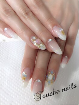 トゥーシェネイルズ(Touche'nails)/お客様ネイル　8000円