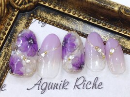 【パープルフラワー】