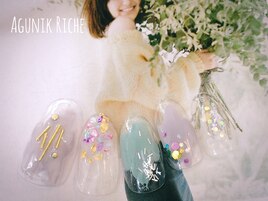 【ニュアンスネイル】