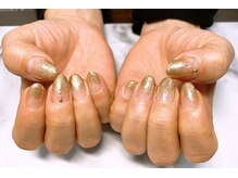 アキレイ(AKILEY)/ラメグラデーションネイル