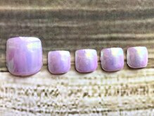 ラ クレア 津田沼店/フット：オーロラネイル