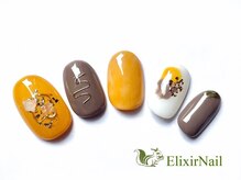 エリクサーネイル 五反田(Elixir Nail)/定額a シンプル／クーポン使用