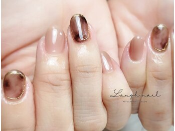 ラフネイル(Laugh nail)/シンプルアート ¥7700