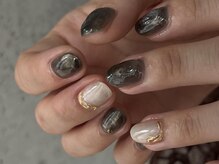 リノ 大阪本町店(lino)/ニュアンスネイル【10.6】