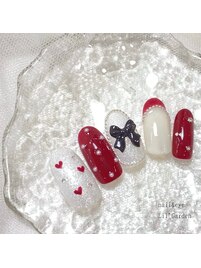 冬ネイル＊パラジェル変更◎