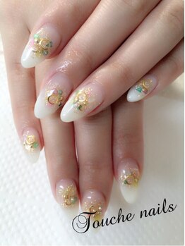 トゥーシェネイルズ(Touche'nails)/お客様ネイル　7000円