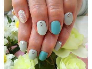 プルミエ ネイル(Premier Nail)/新緑ネイル☆