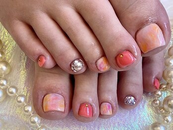 シュガープラム ネイル 横浜(sugar plum)/フットジェルやり放題【横浜】