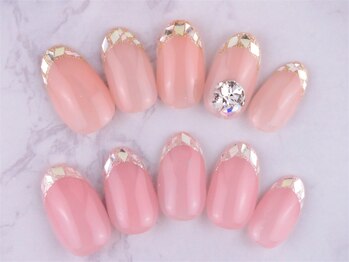 モアニ ヒロオ 渋谷店(MOANI Hiroo)/大人可愛いガラスフレンチ