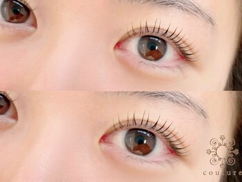 クチュール アイラッシュ(Couture Eyelash)の写真/【まつげパーマ/アイブロウ】高技術で貴方に似合うデザインを!韓国風*束感仕上げやメーテルロッドも◎