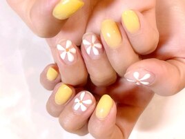 フラワーネイル　パラジェル