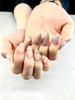 リュクシー(Luxey)/ワンカラー×マグネットフレンチ