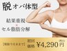【7/15限定クーポン】人気No1★ぷよぷよ二の腕&むっちり背肉撃退痩身60分