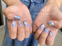 アテ(ate)/夏ブルーネイル★