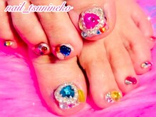 月猫/★宝石フットデザイン★