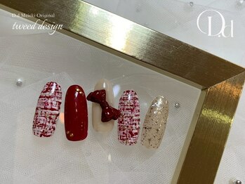 D.d nai 名駅店/名古屋/名駅/ツイード/秋ネイル