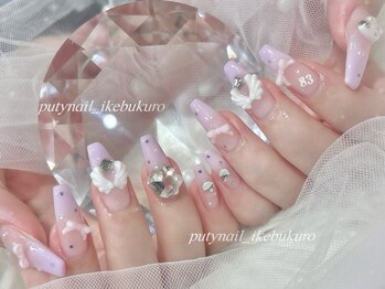 プティネイル 池袋(Puty Nail)/メンカラウィッシュコアネイル