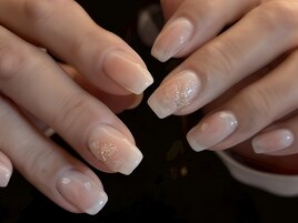 桜チークネイル